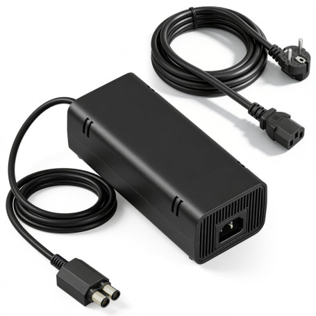 Câble d'alimentation silencieux pour Xbox 360 Slim - Chargeur fiable