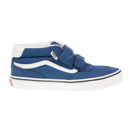 Vans Brooklyn Mid V Basket Garçon - Bleu Marine - Taille 32 EU