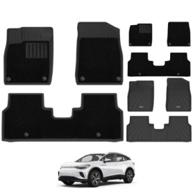 Tapis de Sol Sur Mesure 3W pour Volkswagen ID.4 E21 (2020-2025) - Antidérapant et Facile à Nettoyer