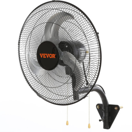 Ventilateur Mural Industriel Oscillant VEVOR 44,45 cm - 4000 CFM