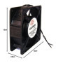 Ventilateur Axial 120 mm pour Refroidissement de Machines - GOLDMAN SERVICE