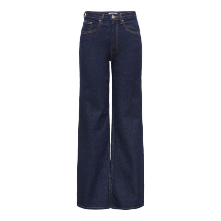 ONLY Jean à Jambe Large ONLJUICY Taille Haute Wide Leg Fit Jeans