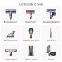 Dyson V8 Absolute Aspirateur sans Fil, 115 AW, Jusqu’à 40 Min d’autonomie, Brosse Motorbar Anti-enchevêtrement, élimine Les Poil