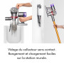 Dyson V8 Absolute Aspirateur sans Fil, 115 AW, Jusqu’à 40 Min d’autonomie, Brosse Motorbar Anti-enchevêtrement, élimine Les Poil
