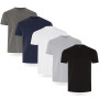 FM London Lot de 3/5 t-Shirts pour Hommes - T-Shirts de qualité supérieure avec Design légèrement ajusté