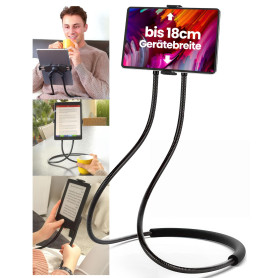 Support de Tablette lit Support de Tablette trépied col de Cygne Support de Lecteur ebook Hanche FLEXD-Tab