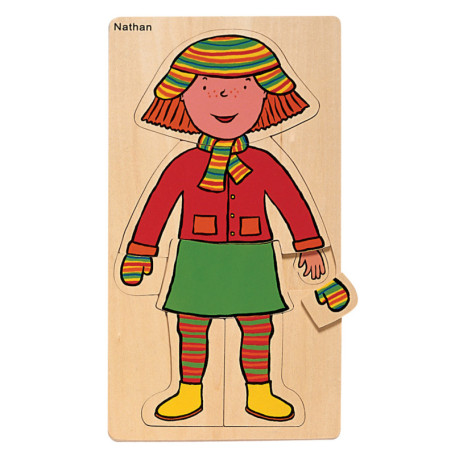 Puzzle découverte La fille