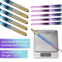 ATOMUS Kit de stylo microblading semi-permanent complet pour sourcils professionnels 18U 5RS fournitures de tatouage
