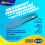 Scholl Semelles GelActiv Professionnel - Chaussures de travail Hommes - Pour un confort durable avec une absorption des chocs et