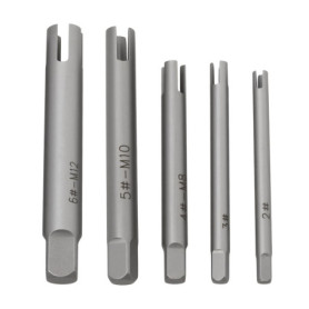 eMagTech Lot de 5 Extracteurs de Filetage en Acier pour Outils Manuels