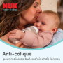 Biberon NUK First Choice avec Tétines Anti-Colique - 6+ Mois - Silicone