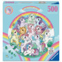Puzzle Rond My Little Pony - 500 pièces Ravensburger pour Adultes et Enfants