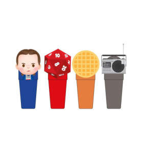 Set de papeterie multicolore Stranger Things