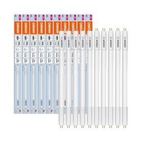 Tube LED Osram T5 HF L8 Court 288 mm - 4W 400lm Lumière Blanche Froide