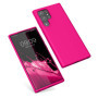 Coque Rose Fluo pour Samsung Galaxy S22 Ultra - Protection Souple en TPU
