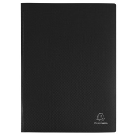 Protège-documents A4 Exacompta 30 pochettes Noir - Pratique et Résistant