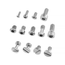 EMSea Lot de 26 Vis en Acier Inoxydable et Cuivre pour Appareils Photo