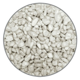 Gravier Coloré Classique ICA pour Aquariums - 2 kg Crème