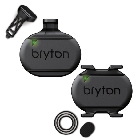 Bryton Kit de Capteurs Intelligents pour Cyclisme - Vitesse et Cadence Bluetooth ANT+