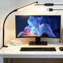 Lampe de Bureau LED à Intensité Variable avec Pince - 70 cm