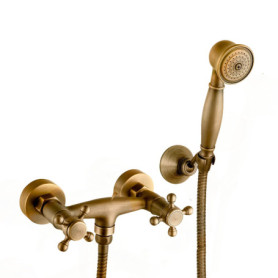 Robinet Mélangeur de Douche Bronze Almendro - DP Griferia
