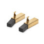 Lot de 2 balais de charbon Ruimou compatibles Festool 491704