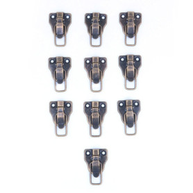 Namvo Lot de 10 Fermoirs Métalliques à Bascule pour Valises et Boîtes