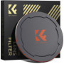 Bouchon Magnétique K&F CONCEPT 95mm en Métal pour Objectifs Photo