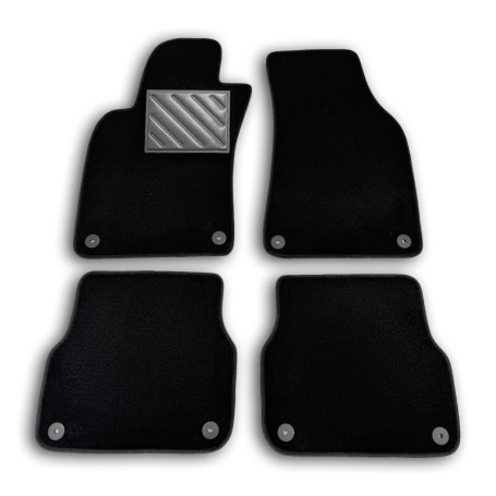 Tapis de sol sur mesure pour Audi A6 C6 2004-2011 - Antidérapant et renforcé