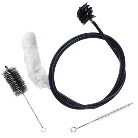 Kit de Nettoyage Complet pour Trompette avec Buse et Brosse Flexible
