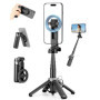 Trépied Magnétique Ultra-Portable pour Smartphone avec Télécommande