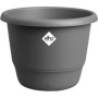 Pot de Fleur Elho Amiga Rond 55L - Noir pour Extérieur