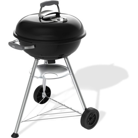 Barbecue à Charbon Weber Compact Kettle Ø47 cm - 6 Couverts - Noir