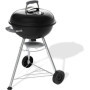 Barbecue à Charbon Weber Compact Kettle Ø47 cm - 6 Couverts - Noir