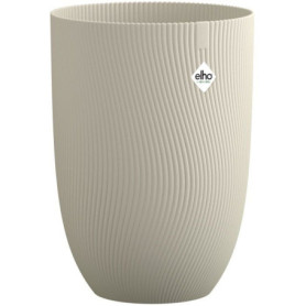 Pot de Fleur Elho Sereh Haut 30 Beige - Élégance pour Balcon et Intérieur
