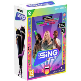 Let's Sing 2026 - Jeu de Karaoké avec 2 Micros pour Xbox Series X
