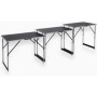 Lot de 3 tables à tapisser MEISTER - Aluminium réglable pour tous vos besoins