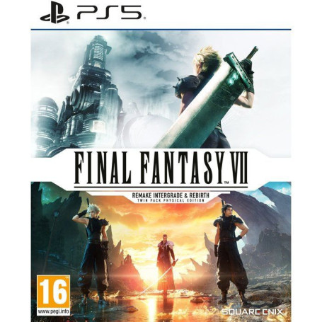 Pack Double FINAL FANTASY VII REMAKE INTERGRADE & REBIRTH - Jeu PS5