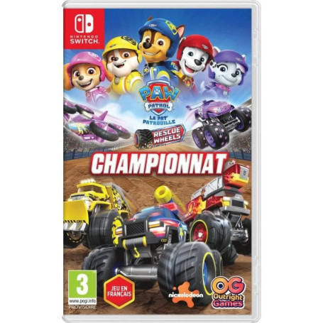 PAW Patrol : Rescue Wheels - Championnat sur Nintendo Switch