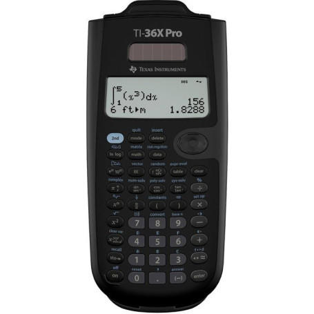 Calculatrice Scientifique TI-36X Pro - TEXAS INSTRUMENTS - Noir
