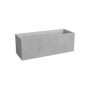Jardinière Sydney en Plastique Gris Clair - 80 cm - 57 L