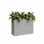 Jardinière Haute Sydney en Plastique Gris Clair - 80 cm