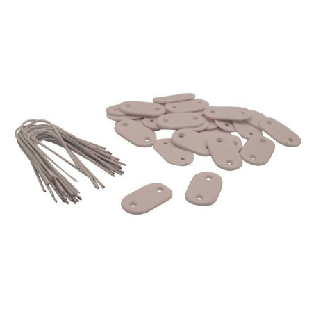 Kit de Fixation Taupe pour Voile d'Ombrage - NATURE