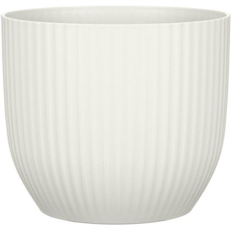 Pot de Fleurs Rond Blanc 7L - DEROMA