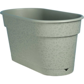 Jardinière Terea RIVIERA 60 cm Vert Argile - Élégance Naturelle