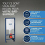 Pack Bâti Support Complet GROHE - Cuvette Suspendue et Accessoires