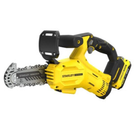 Scie d'élagage sans fil Stanley Fatmax 18V avec batterie et chargeur