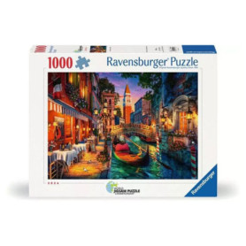 Puzzle 1000 pièces - Croisière sur les canaux de Venise