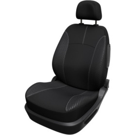 Housse de Siège Auto XLCOVER - Compatible Airbags - Noir - 3 Pièces