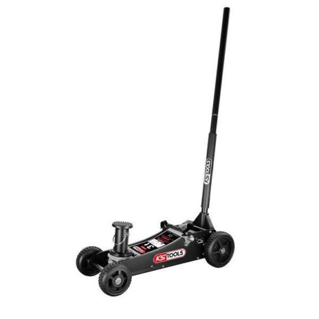 Cric hydraulique tout terrain KS TOOLS 3t - Noir